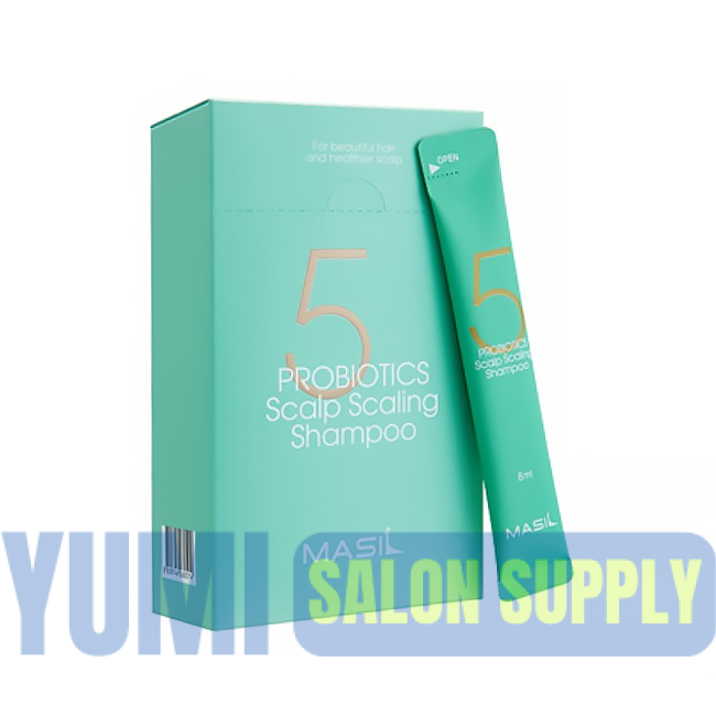 MASIL ღრმა გამწმენდი შამპუნების კომპლექტი Masil 5 Probiotics Scalp Scaling Shampoo, 20 ც., 8 მლ.