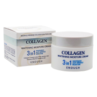 Enough დამატენიანებელი სახის კრემი კოლაგენით 3in1 – Collagen 3in1 whitening moisture cream, 50 მლ