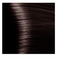 S 4.4 სპილენძის ყავისფერი თმის საღებავი კრემი ჯინსენგის ექსტრაქტით და ბრინჯის პროტეინებით.