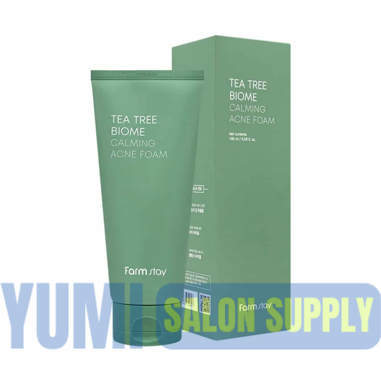 FarmStay Tea Tree Biome calming acne foam, 180мл