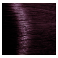 S 5.62 ღია ყავისფერი წითელ-მეწამული თმის საღებავი კრემი ჟენშენის ექსტრაქტით და ბრინჯის თესლით