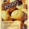 MAY ISLAND ქსოვილური სახის ნიღაბი Real Essence Potato კარტოფილის ექსტრაქტით, 28 გ, 25 მლ