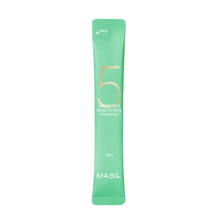 MASIL თმის ღრმა წმენდის შამპუნი Masil 5 Probiotics Scalp Scaling Shampoo, 8 мл/