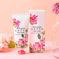 Jigott Secret Garden Hand Cream Lotus მკვებავი და დამატენიანებელი ხელის კრემი ლოტოსის არომატით 100მლ