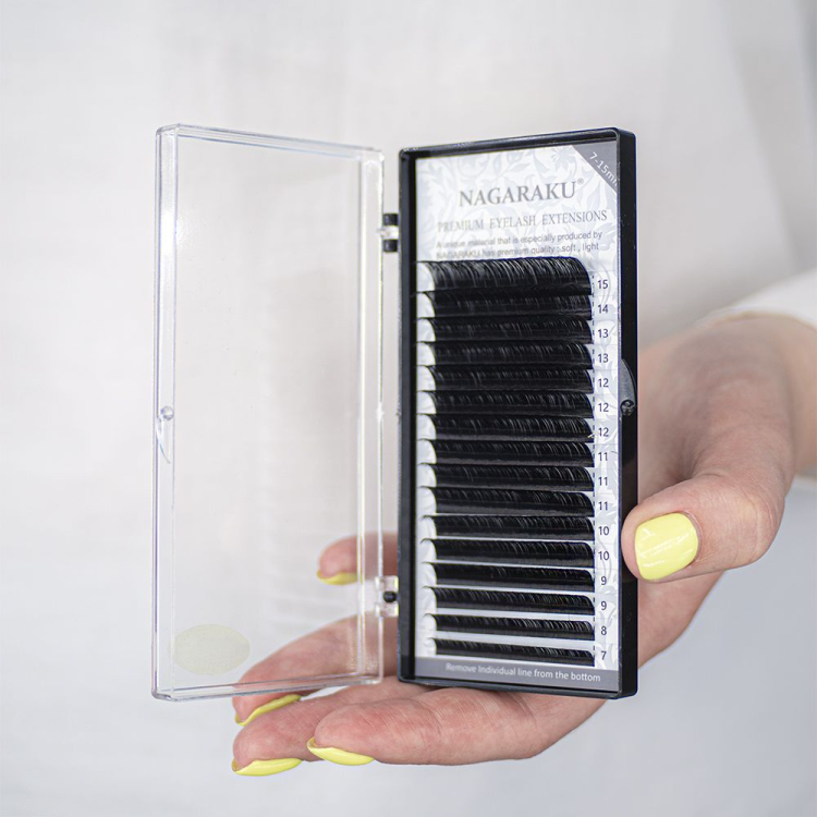 Nagaraku Eyelash extensions C/0.12 16 MIX