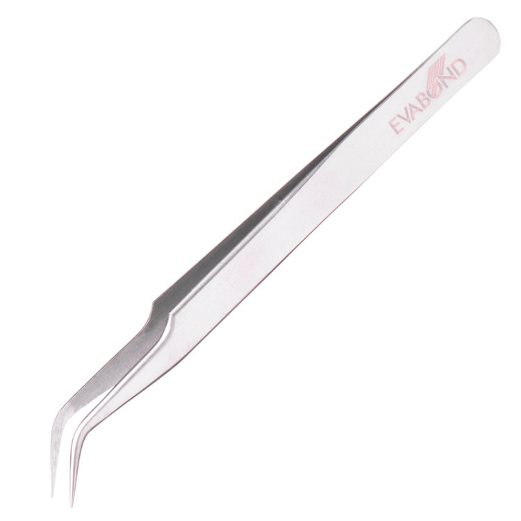 EVABOND Curved eyelash tweezers