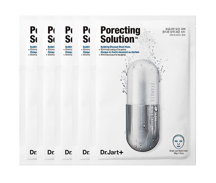 Dr.Jart+ Кислородная маска для очищения и сужения пор Dermask Ultra Jet Porecting Solution 30 г x 5