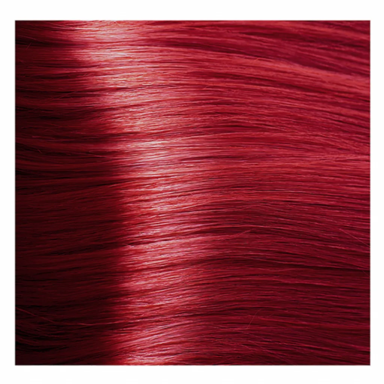 Kapous Studio Professional S amplifier red 06, cream hair dye with ginseng extract and rice proteins of the Studi line