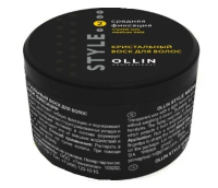 OLLIN STYLE Crystal wax for medium hold hair, 50 g