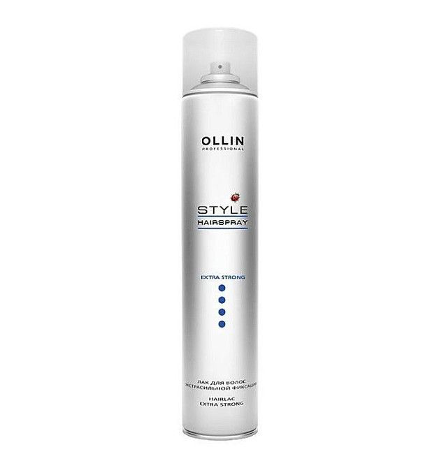 OLLIN STYLE Extra-strong hold hairspray 450 ml