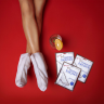 ფეხის ნიღაბი-წინდები Petitfee Dry Essence Foot Pack 14 გ