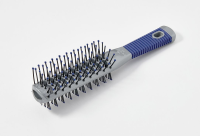 DEWAL Tunnel brush 2-sided, plastic pin, 7 rows