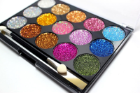 DoDo Girl Professional 15 ფერი პალიტრა Extra Shimmer ბრჭყვიალა Eyeshadow