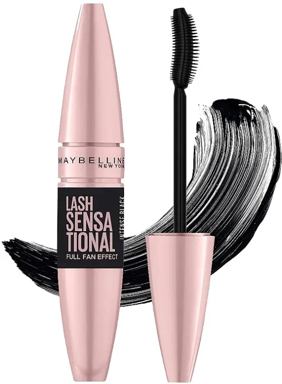 Maybelline Тушь для ресниц  New York Lash Sensational Веерный объем черный 9.5 мл