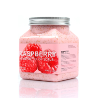 Скраб для тела с Малиной Wokali Raspberry Sherbet Body Scrub, 350 ml