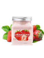 Скраб для тела с Клубникой Wokali Strawberry Sherbet Body Scrub, 350 ml