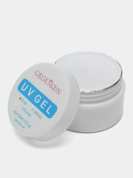 GEGEMOON Pink Гель для наращивание ногтей UV/GEL 15 мл