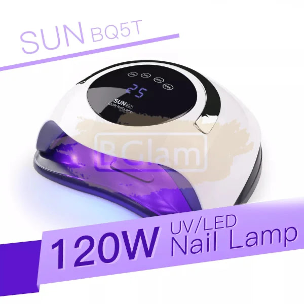 Sun One UV LED Nail Lamp BQ5T, 120w, Лампа для сушки гель-лаков белая