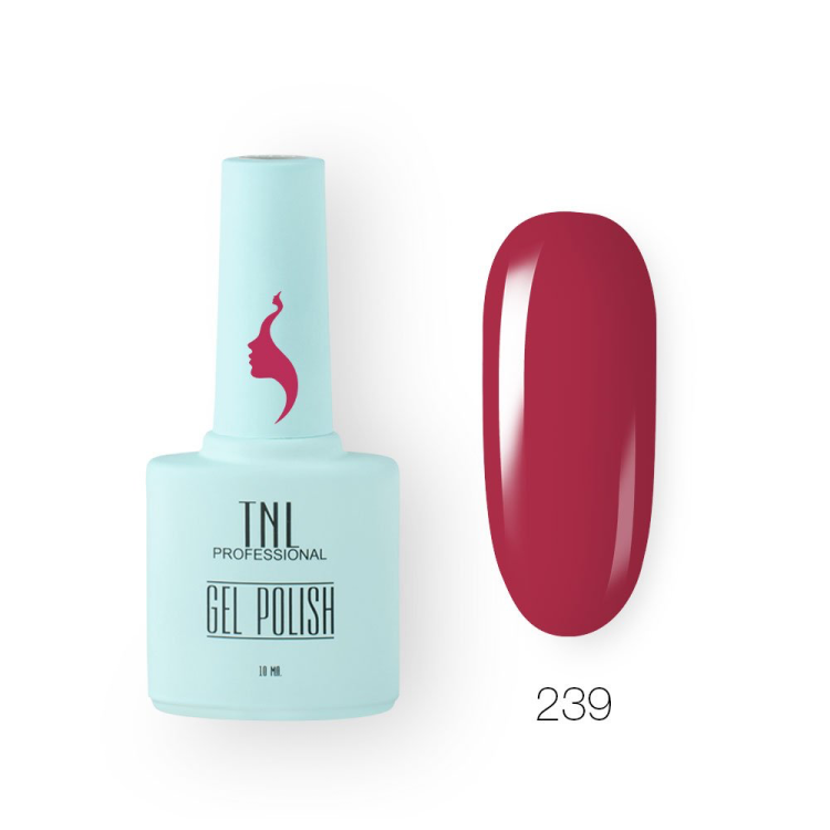 TNL გელ-ლაქი "8 Senses" No239 Cranberry Juice 10 მლ.