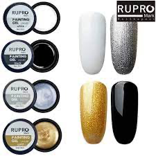 Rupro Mark გელი ოქროს painting gel Gold uv/led 01, 5 მლ