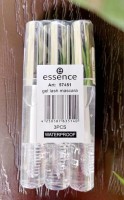 Essence Gel Lash Mascara Waterproof: წყალგამძლე ტუში გელის ტექსტურით