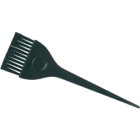 DEWAL Paint brush, black, with black straight bristles, wide 60 mm