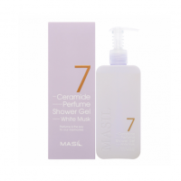 Masil 7 ceramide shower gel baby powder, 300мл