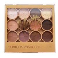 Тени для век 12 Colors №2 Matte DoDo Girl