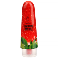 Hand cream with strawberry extract Wokali Natural Fresh Strawberry 100 ml