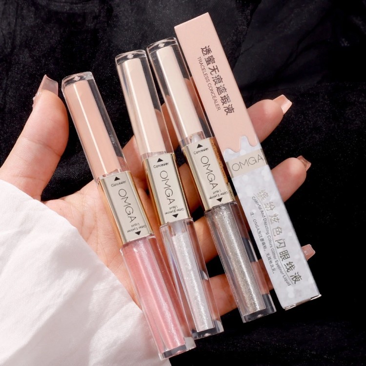 Double-Sided Liquid Eyeshadow "Shiny Silk"