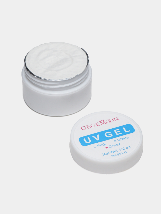 GEGEMOON Clear Гель для наращивание ногтей UV/GEL 15 мл