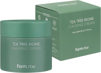 Farm Stay Успокаивающий Крем С Экстрактом Чайного Дерева Tea Tree Biome Calming Cream, 80мл