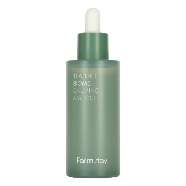 FarmStay Tea Tree Biome Calming Ampoule Soothing Ampoule Serum with Tea Tree Extract