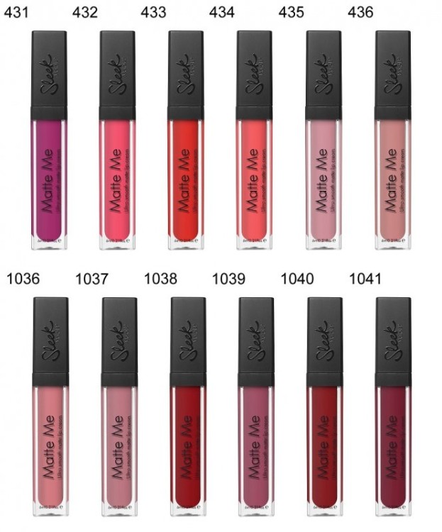 Sleek MakeUP Matte Me Ultra Smooth Matte Lip Cream