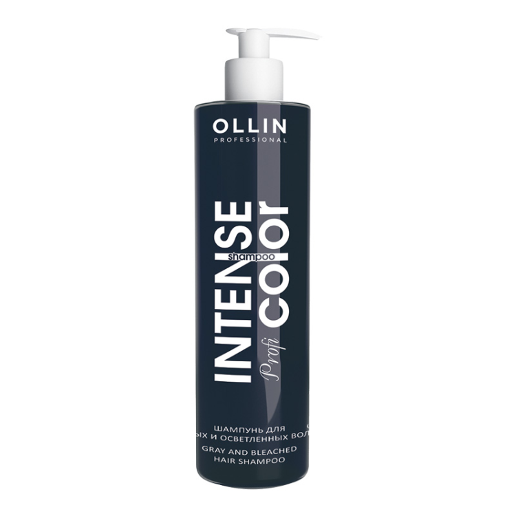 OLLIN INTENSE Profi COLOR Шампунь для седых и осветленных волос 250 мл