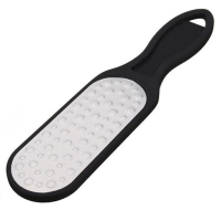 Pumice grater for feet with plastic handle oval